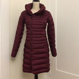 The north face down coat xs
